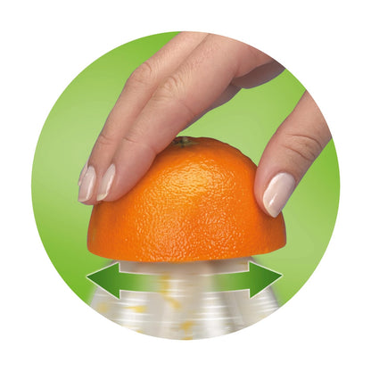 Braun Electric Citrus Juicer, 20 Watt, Adjustable Pulp Control, Auto Start Stop, Dishwasher Safe - packaging