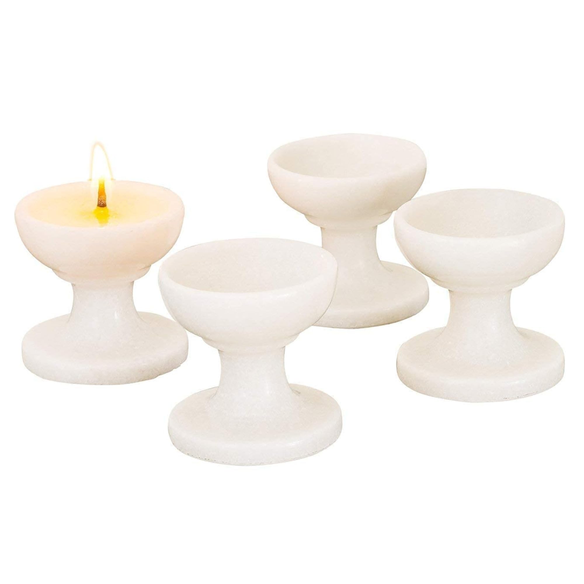 braun HOMES Natural Marble Diya Tea Light Holder, White and Gold, 160g, Tealight Candle Holder for Home Decor - ingredients p