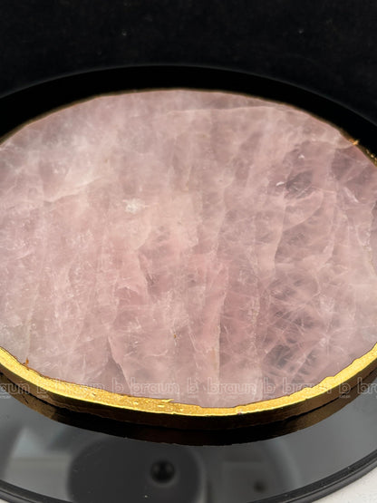 braun HOMES Natural Quartz Serving Platter, Bohemian Decorative Dish for Home & Table - packaging