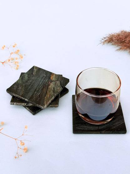 braun HOMES Natural Stone Square Coasters, Set of 2, Drink Coasters for Home and Office - ingredients panel (29)