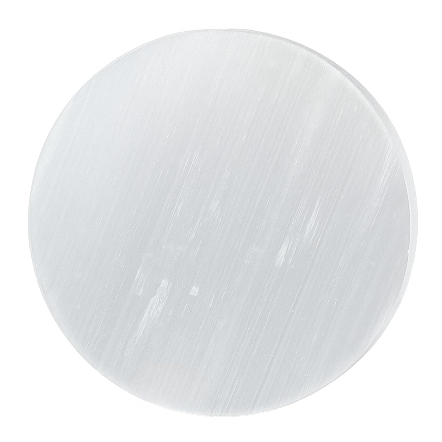 braun HOMES Selenite Charging Plate, 3 Inch, Natural Stone, Crystal Cleansing & Meditation Plate - packaging (20)