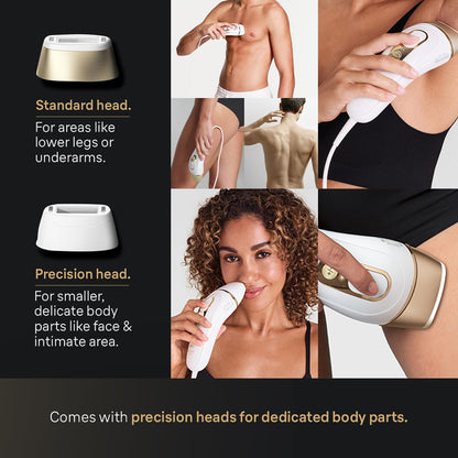 Braun IPL 5152 Women's Hair Removal System, Head-to-Toe, with Razor - close-up detail