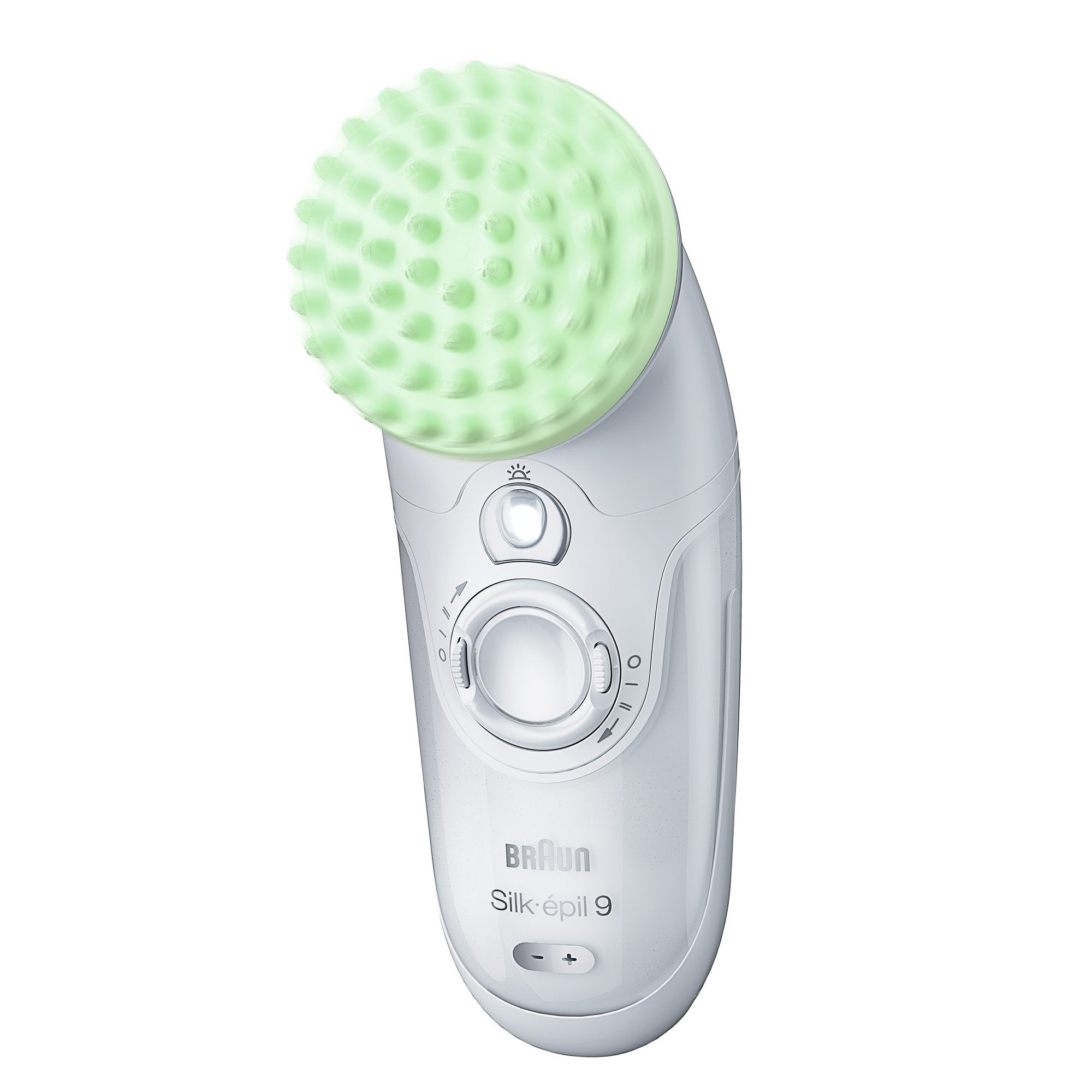 Braun Massage Pad Replacement Head for Silk-épil Wet&Dry Models, Waterproof, SE79-V - back view