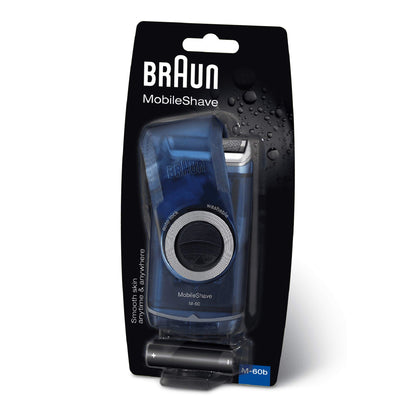 Braun Mobileshave M60B Battery Operated Men's Foil Shaver - ingredients panel