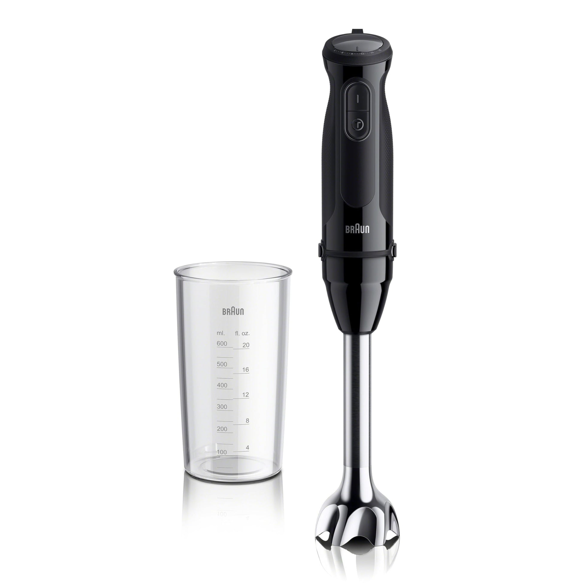 Braun MQ50001M Vario Hand Blender, 21-Speed Immersion Blender with PowerBell VPlus, 500W, Stainless Steel Blades