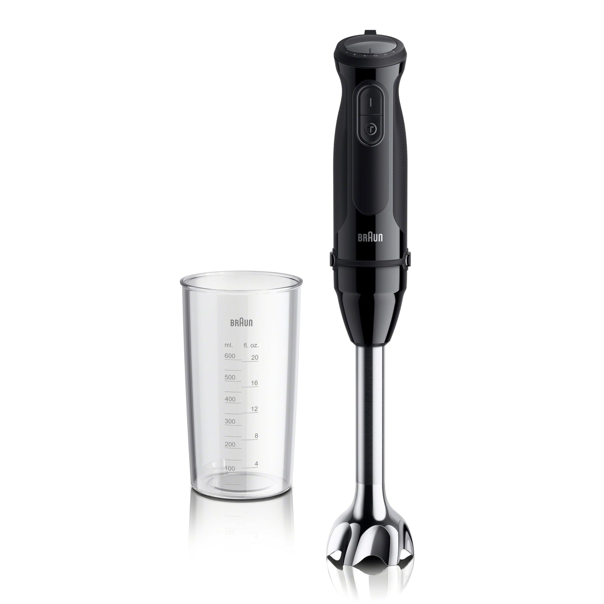 Braun MQ50001M Vario Hand Blender, 21-Speed Immersion Blender with PowerBell VPlus, 500W, Stainless Steel Blades