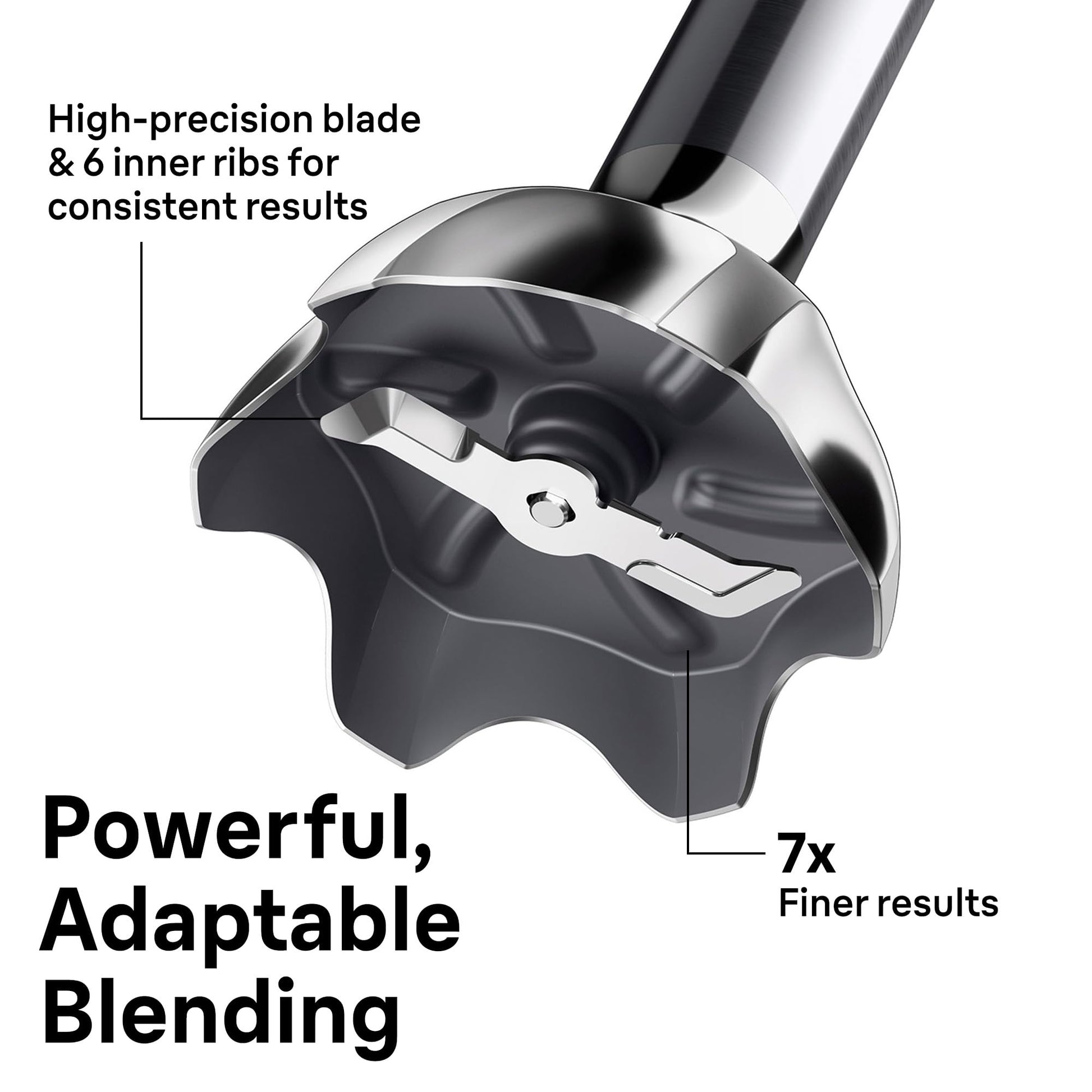 Braun MQ50001M Vario Hand Blender, 21-Speed Immersion Blender with PowerBell VPlus, 500W, Stainless Steel Blades - packaging