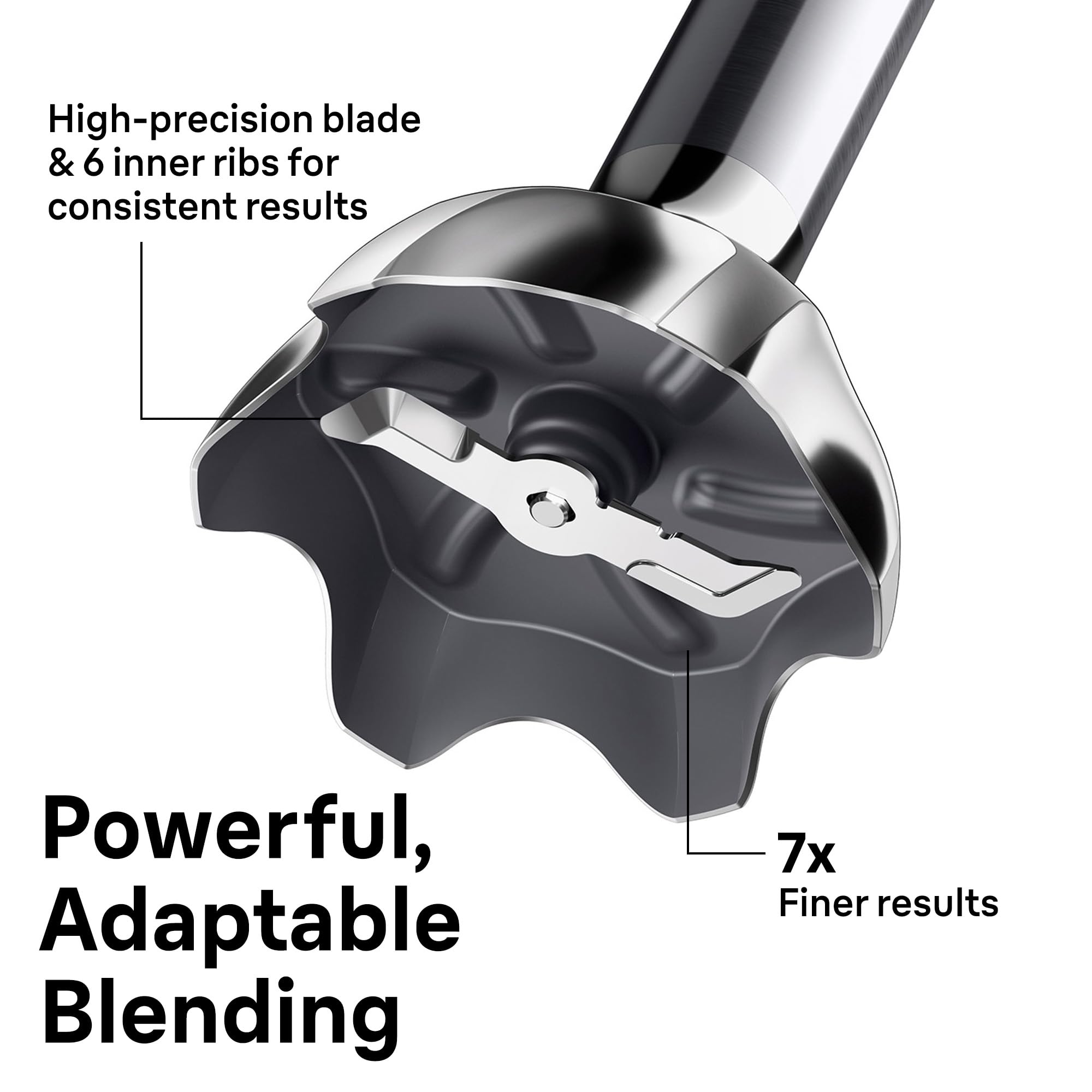 Braun MQ50001M Vario Hand Blender, 21-Speed Immersion Blender with PowerBell VPlus, 500W, Stainless Steel Blades - packaging