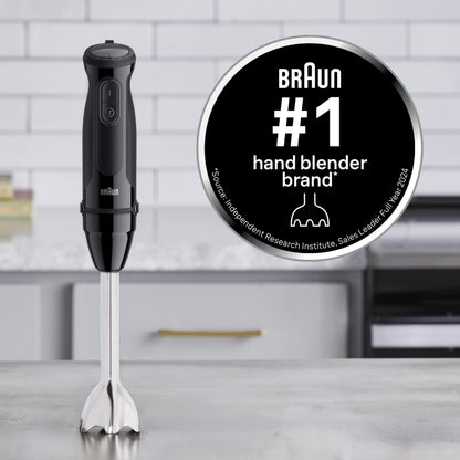 Braun MQ50001M Vario Hand Blender, 21-Speed Immersion Blender with PowerBell VPlus, 500W, Stainless Steel Blades - ingredient