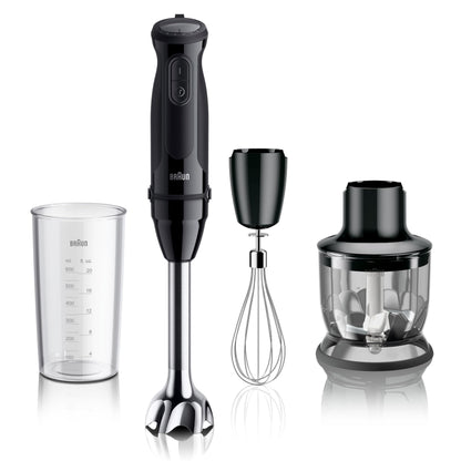 Braun MQ50001M Vario Hand Blender, 21-Speed Immersion Blender with PowerBell VPlus, 500W, Stainless Steel Blades (8)
