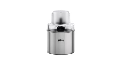 Braun MQS 270 SI Coffee and Spice Grinder Attachment, Stainless Steel, for MultiQuick Hand Blenders Series 7 and 9