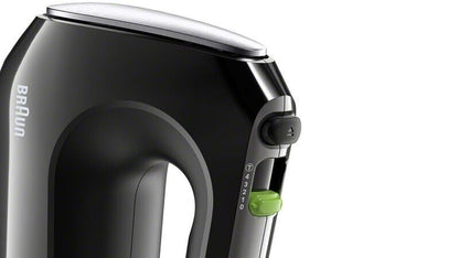 Braun Multimix 2 Hand Mixer, Black, 250W, 5 Speeds, with Beaters and Dough Hooks - ingredients panel