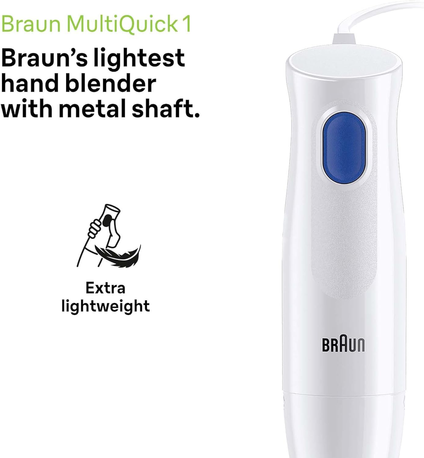 Braun MultiQuick 1 Hand Blender 450W Stainless Steel White Made in Europe EasyTwist Technology - packaging (19)