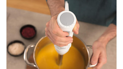 Braun MultiQuick 5 Hand Blender, 1000W, PowerBell Plus Technology, 21 Speed with Turbo, Includes Chopper and Whisk - ingredie