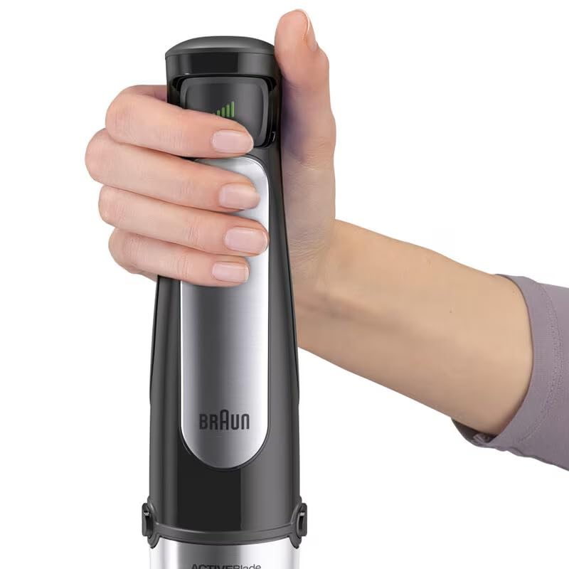 Braun MultiQuick 7 MQ7045X Hand Blender, 1000W, with 1.25L Blender, Chopper, Whisk, Beaker - packaging