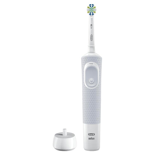 Braun Oral-B Vitality FlossAction Electric Toothbrush, White, Rotating Electric Toothbrush for Adults