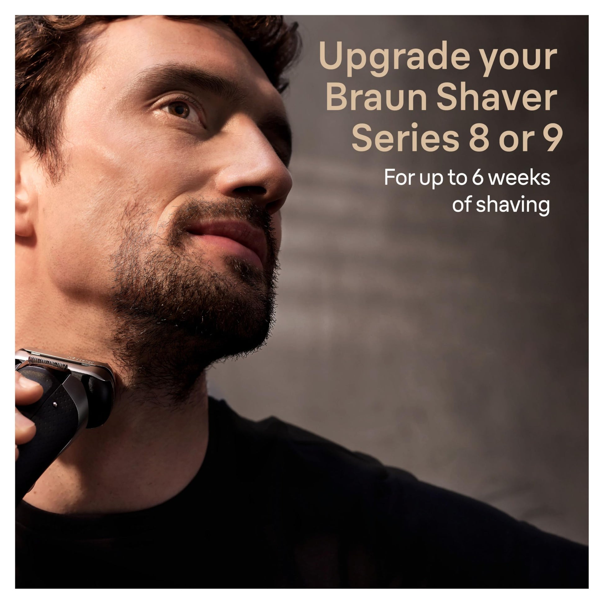 Braun Powercase for Electric Shavers, Portable Charging Case, Compatible with Series 9 Pro, Series 9, Series 8 - front view