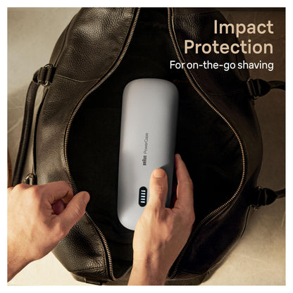 Braun Powercase for Electric Shavers, Portable Charging Case, Compatible with Series 9 Pro, Series 9, Series 8 - packaging