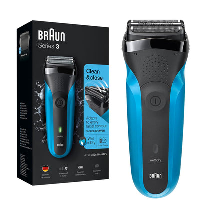 Braun Series 3 310s Electric Shaver for Men, Foil Shaver, Wet & Dry, Rechargeable, Cordless, Waterproof, NiMH