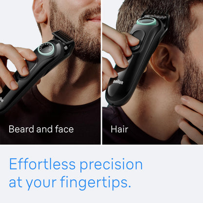 Braun Series 3 3470 All-In-One Style Kit, 7-in-1 Battery Powered Trimmer for Men, Beard Trimmer, Ear & Nose Trimmer, Hair Cli