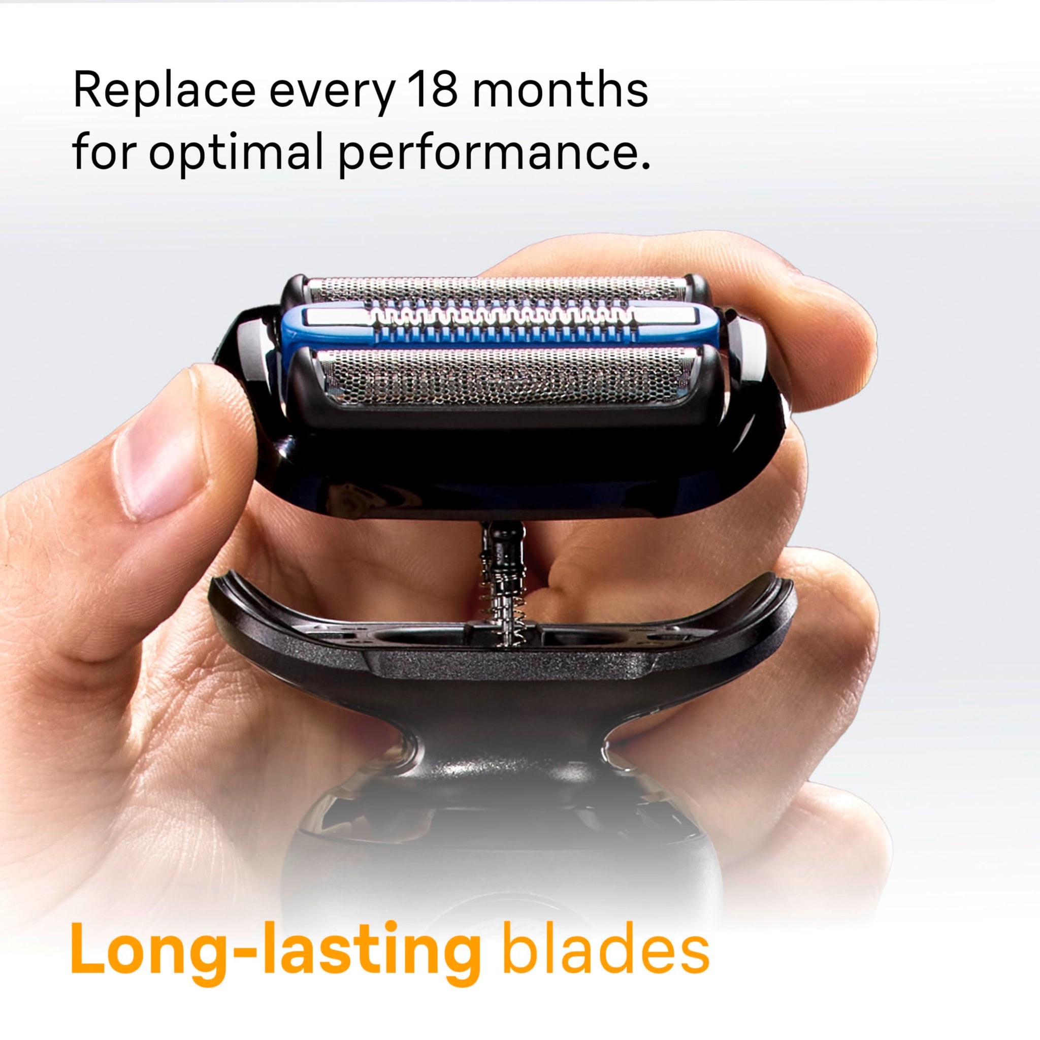 Braun Series 5 Electric Razor for Men S5 5160cc - Foil Shaver with Precision Trimmer and Clean & Charge Center - size and sca