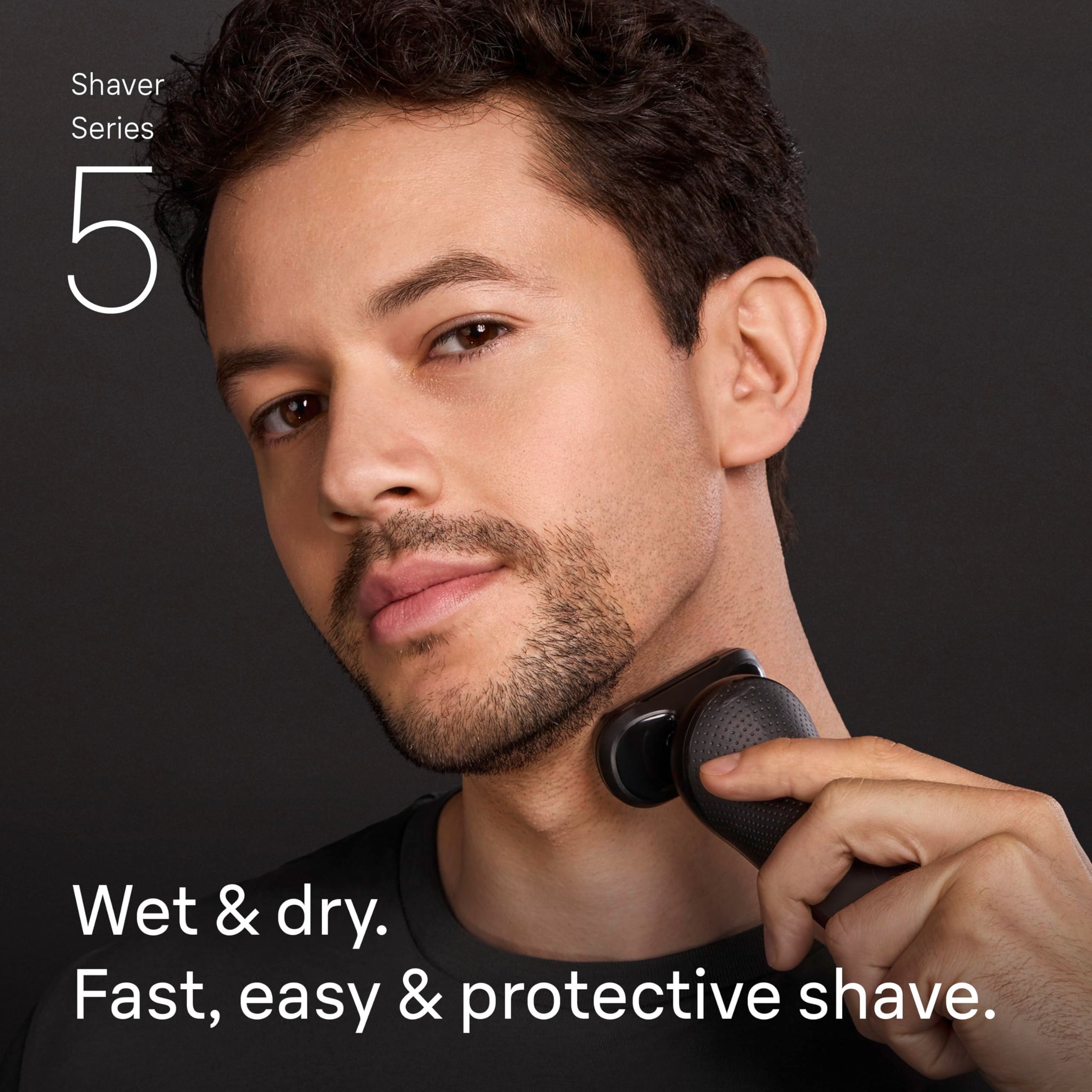 Braun Series 5 Electric Shaver for Men, S5 5155cs, with Body Groomer and Travel Case, Wet & Dry - ingredients panel