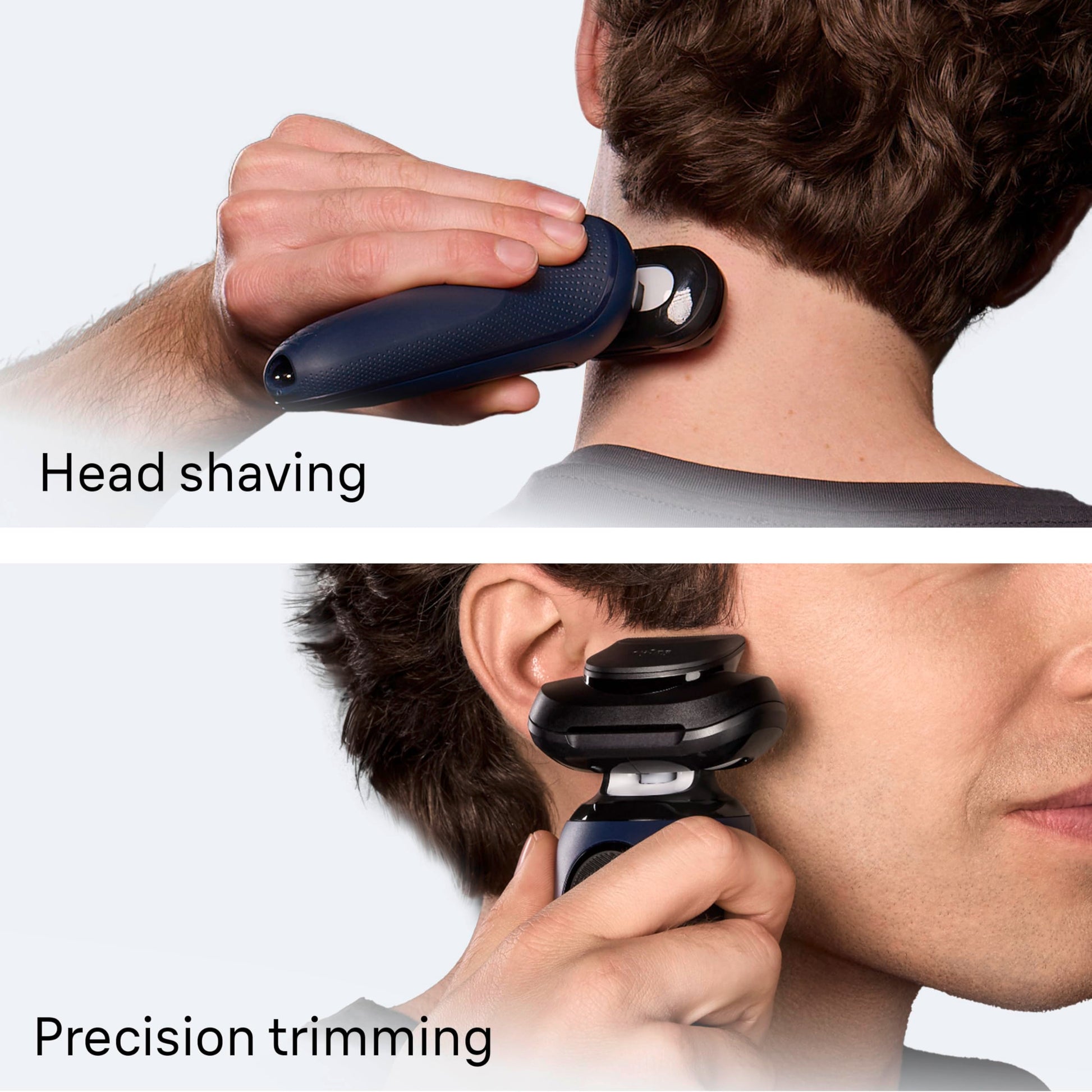 Braun Series 6 Electric Razor for Men with Precision Trimmer, Extra Shaver Head, 4-in-1 Clean & Charge Center, Travel Case, S