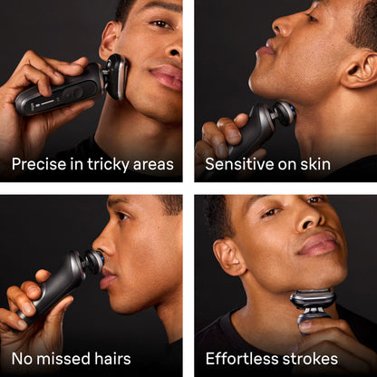Braun Series 7 7171cc Electric Foil Shaver for Men with SmartCare Center, Wet & Dry, Space Grey - packaging