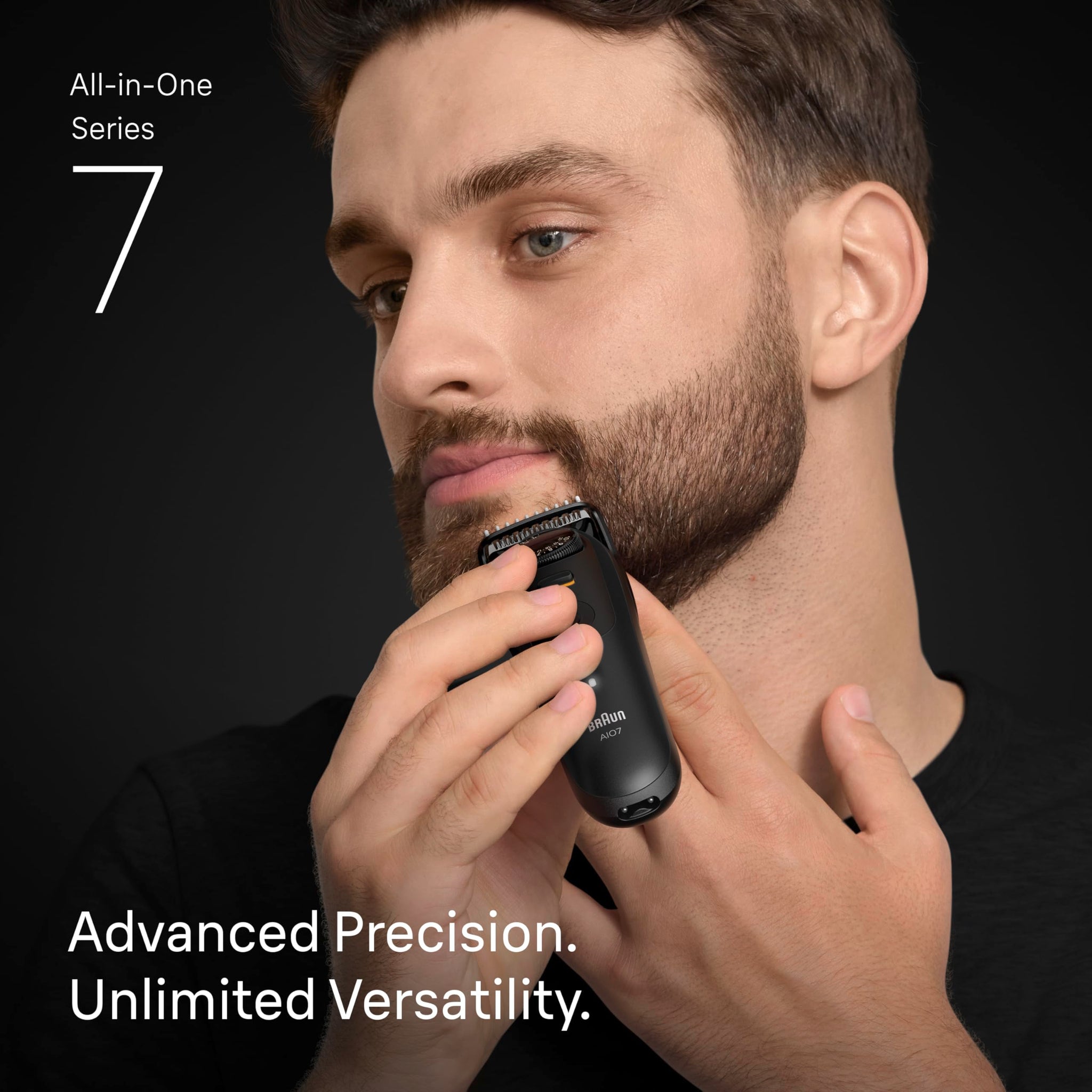 Braun Series 7 AIO 7530 All in One Shaving Set for Men, Beard Trimmer, Hair Clipper, Nose & Ear Trimmer, Grooming Kit - in us