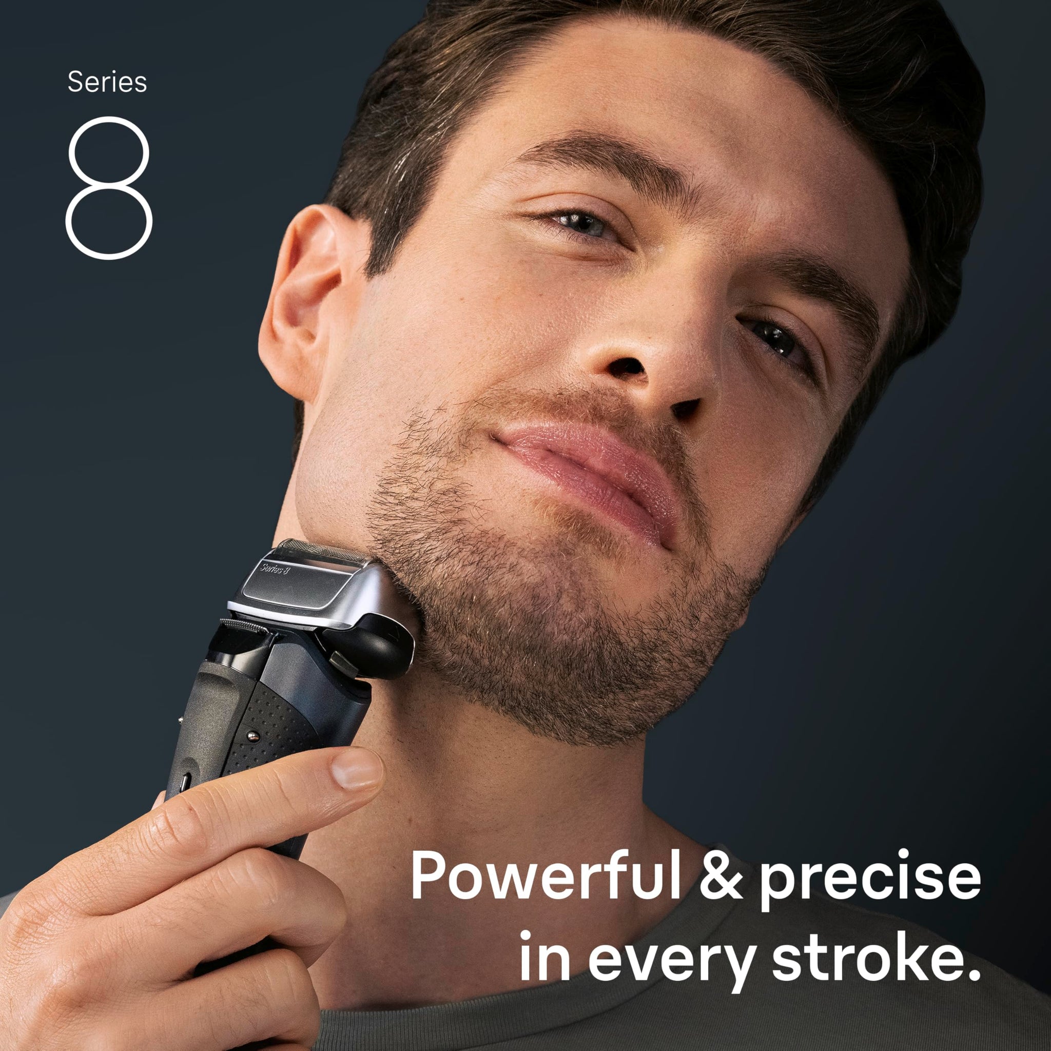 Braun Series 8 Electric Razor for Men, Wet & Dry Shaver with Precision Trimmer, 60-Minute Runtime, Made in Germany - ingredie