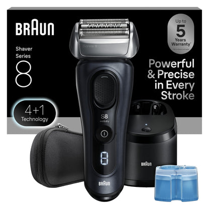 Braun Series 8 Electric Razor for Men, Wet & Dry Shaver with Precision Trimmer, 60-Minute Runtime, Made in Germany (7)