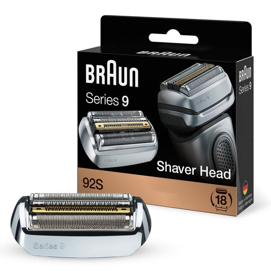 Braun Series 9 92S Electric Shaver Head Replacement Cassette, 5 Elements, for Series 9 Razors
