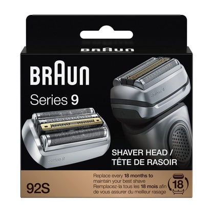 Braun Series 9 92S Electric Shaver Head Replacement Cassette, 5 Elements, for Series 9 Razors - close-up detail