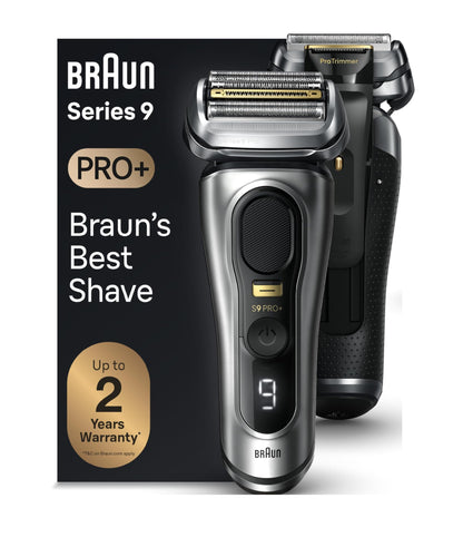 Braun Series 9 9517s PRO+ Electric Razor for Men, Foil Shaver with ProTrimmer, Charging Stand, Wet & Dry, 60min Runtime