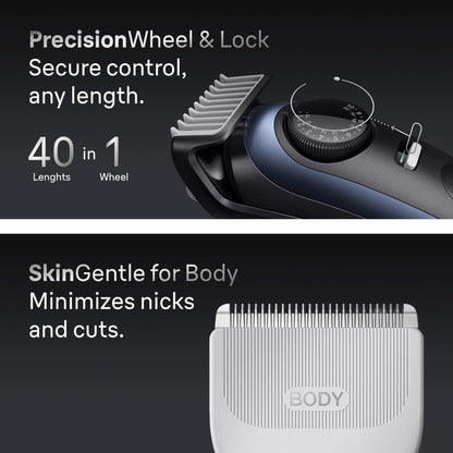 Braun Series 9 AIO 9530 All-in-One Shaving Set for Men with Beard Trimmer, Hair Clipper, Nose & Ear Trimmer, Razor, Grooming 