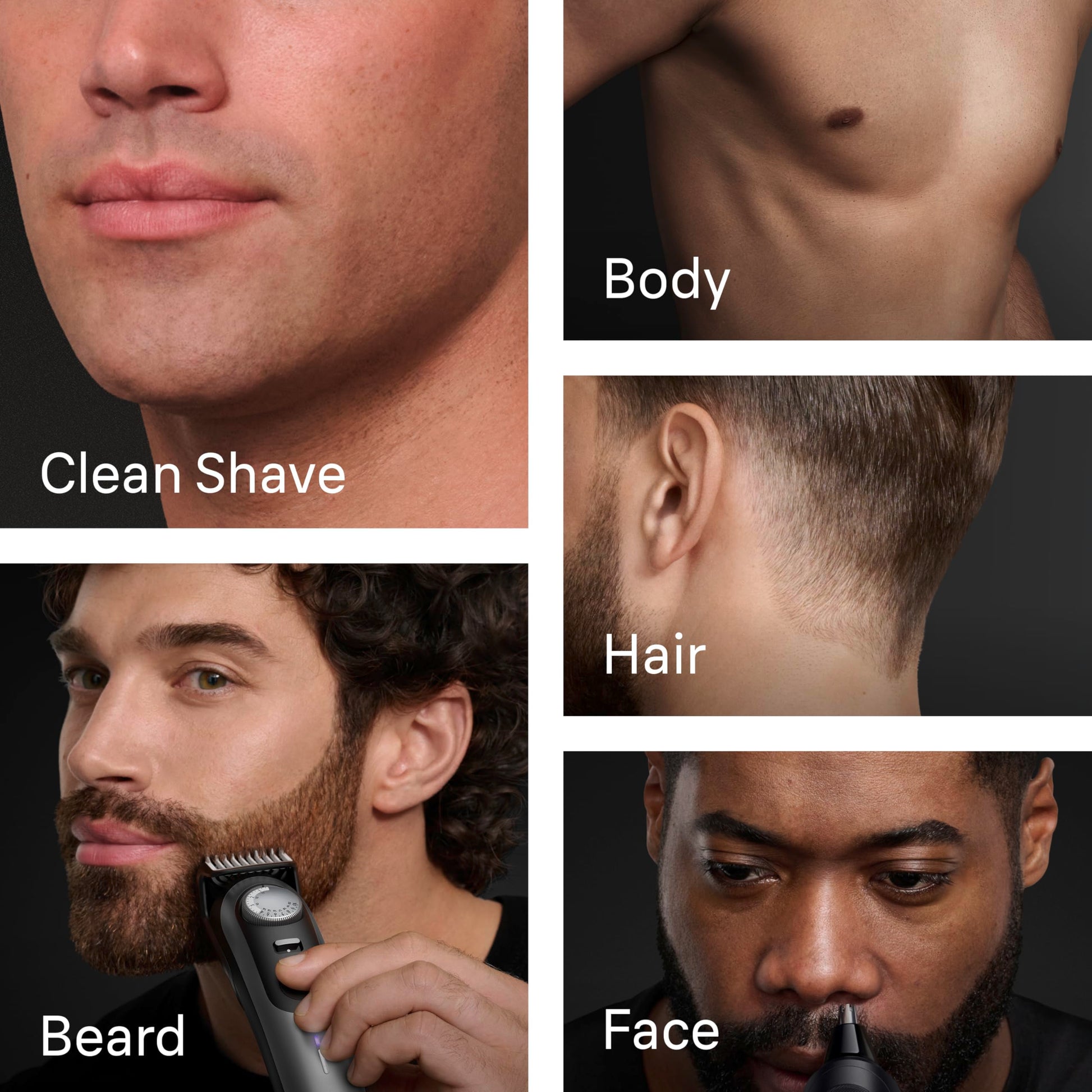 Braun Series 9 All-in-One Men's Grooming Kit, Beard Trimmer, Hair Clipper, Nose & Ear Trimmer, Body Groomer, AIO 9570 - front