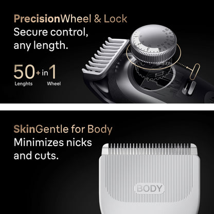 Braun Series 9 All-in-One Men's Grooming Kit, Beard Trimmer, Hair Clipper, Nose & Ear Trimmer, Body Groomer, AIO 9570 - packa