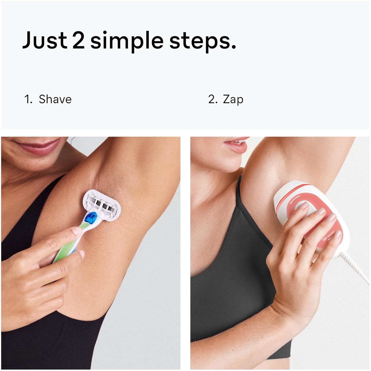 Braun Silk Expert Mini PL1014 IPL Hair Removal Device for Body and Face, Corded with Venus Razor - label detail