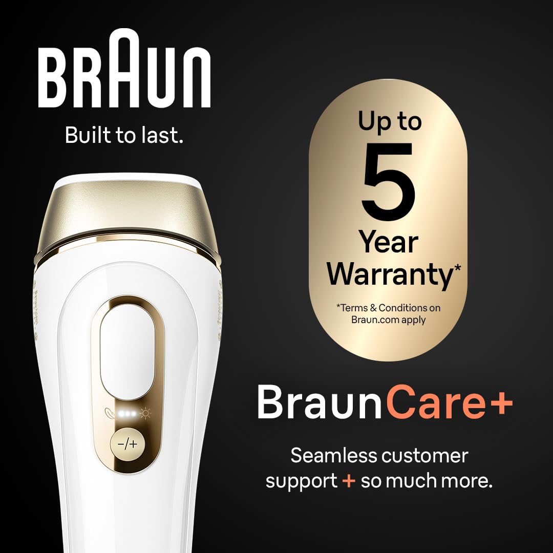 Braun Silk-Expert Pro 5 IPL PL5100 Home Hair Removal Device with Smart Flex Head and Pouch - label detail