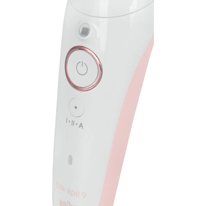Braun Silk-épil 9 Epilator, Model 9-030, Waterproof with Rotating Head, Shaver Head and Trimmer Head, White/Pink - ingredient
