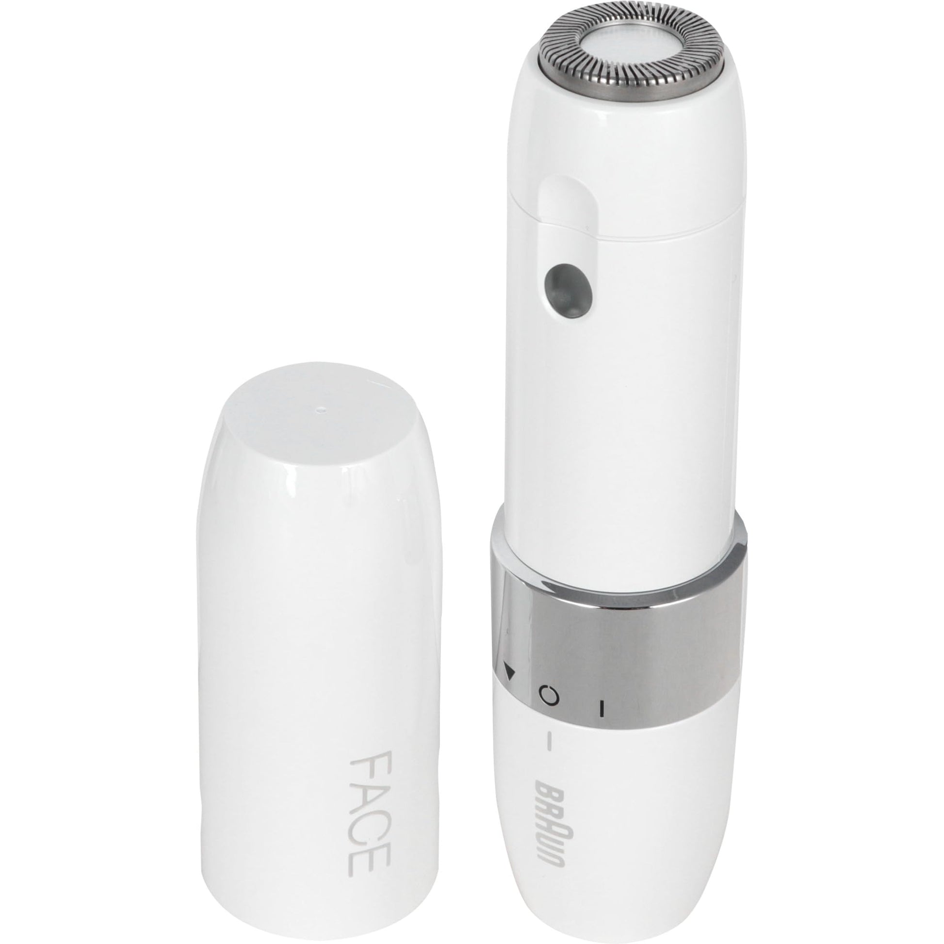 Braun Silk-épil 9 Epilator, Model 9-030, Waterproof with Rotating Head, Shaver Head and Trimmer Head, White/Pink - in use