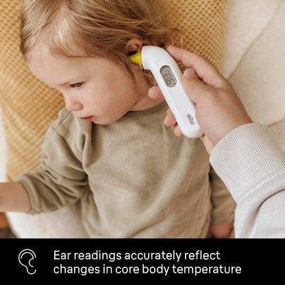 Braun Thermoscan3 Ear Thermometer - label detail