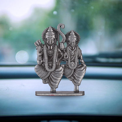 BUC Ayodhya Ram Lalla Figurine for Car Dashboard - Classical Standing Idol, Weighted Base, Home Decor (24)