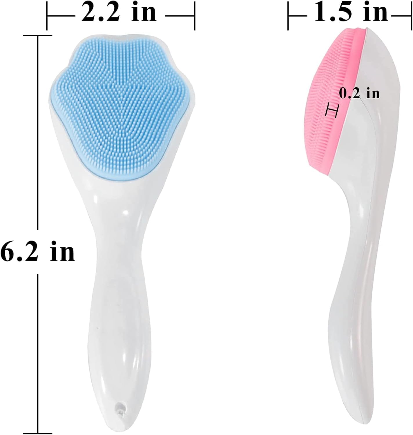 Busaji ENTERPRISE Reusable Silicone Facial Ice Roller, Capsule Ergonomic Design for Cooling Massage - close-up detail (25)
