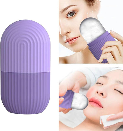 Busaji ENTERPRISE Reusable Silicone Facial Ice Roller, Capsule Ergonomic Design for Cooling Massage - ingredients panel (39)