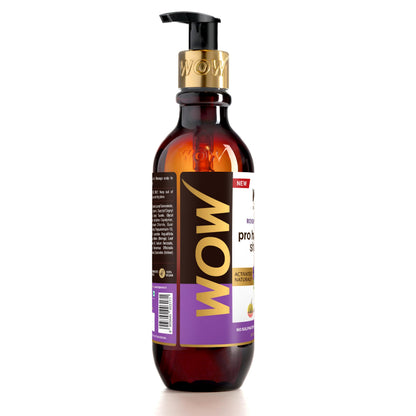 BUYWOW WOW Skin Science Rosemary & Biotin Shampoo, 250ml, Unisex Hair Cleanser - back view