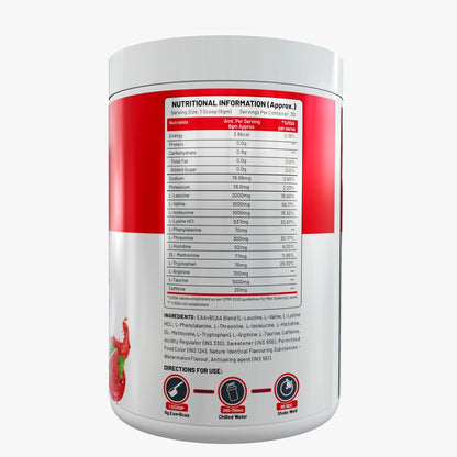 C9 Nutrition BCAA + EAA Powder, 30 Servings, 300g, Sugar-Free, Non-GMO, Gluten-Free - in use (27)