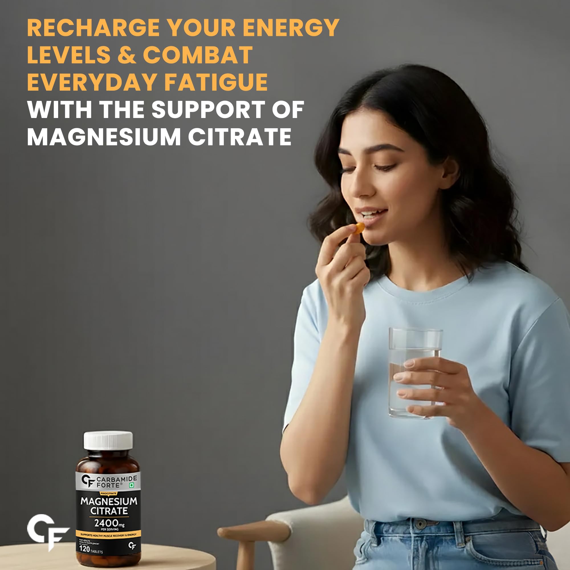 Carbamide Forte Chelated Magnesium Glycinate Supplement, 2000mg per Serving, 10 Veg Tablets - ingredients panel (66)