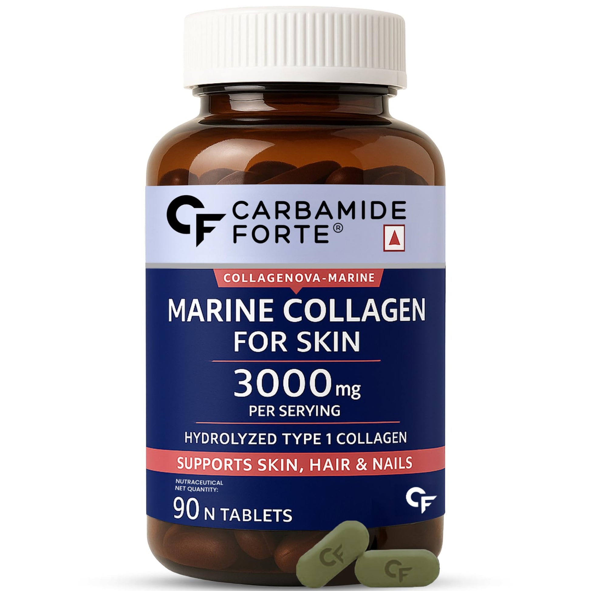 Carbamide Forte Hydrolyzed Collagen Nutritional Supplement, Adult Unisex, Tablets and Powder (17)