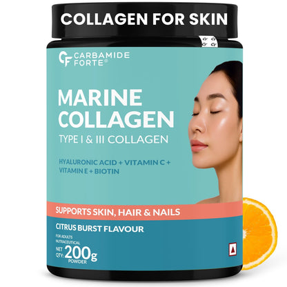 Carbamide Forte Hydrolyzed Collagen Nutritional Supplement, Adult Unisex, Tablets and Powder (52)